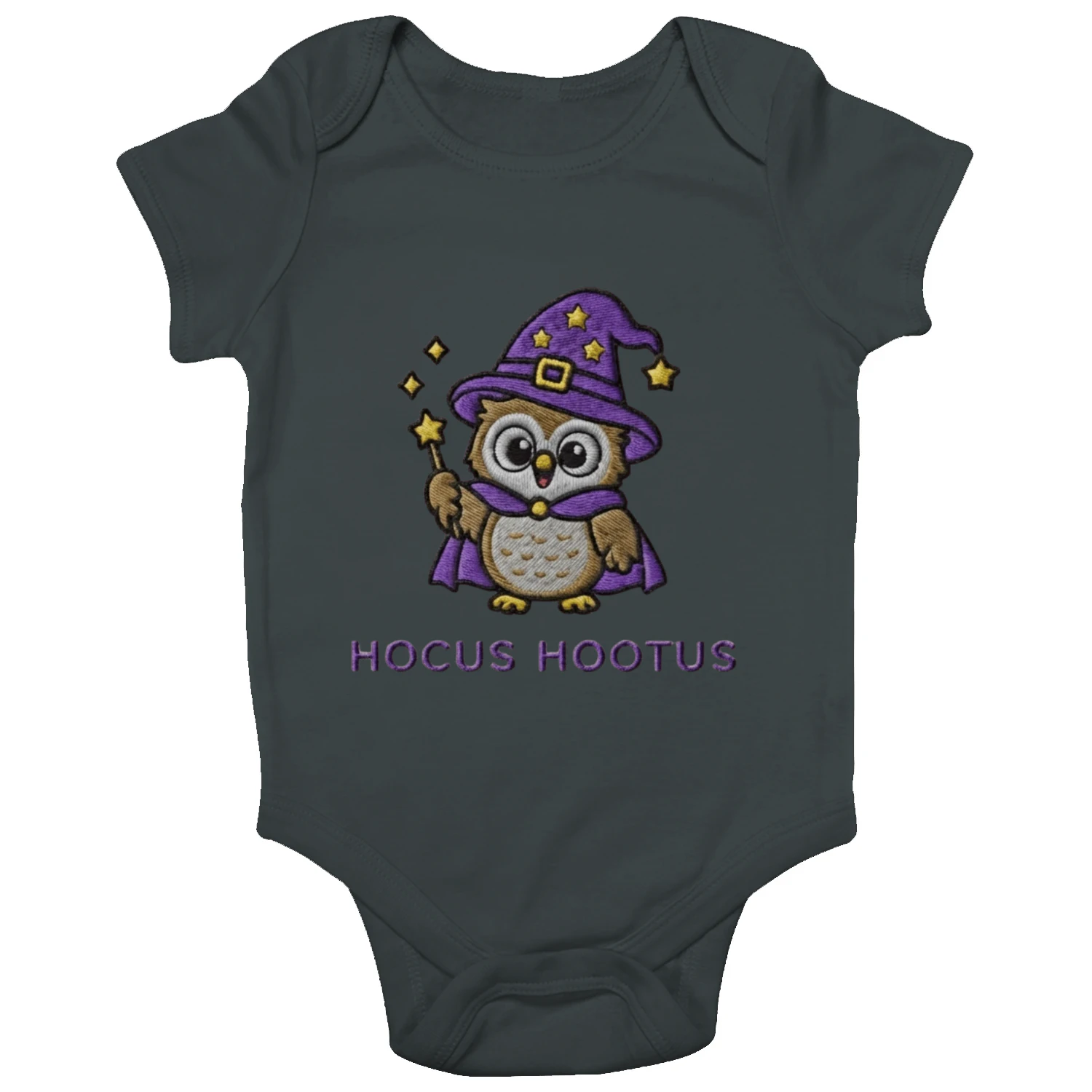 Magic Halloween Wizard Owl Infant Graphic Onesie