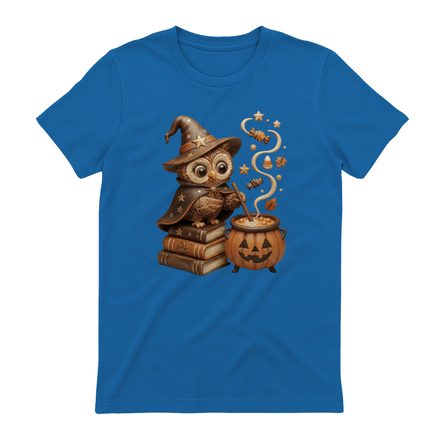 Magical Wizard Owl Halloween Classic Unisex T-Shirt