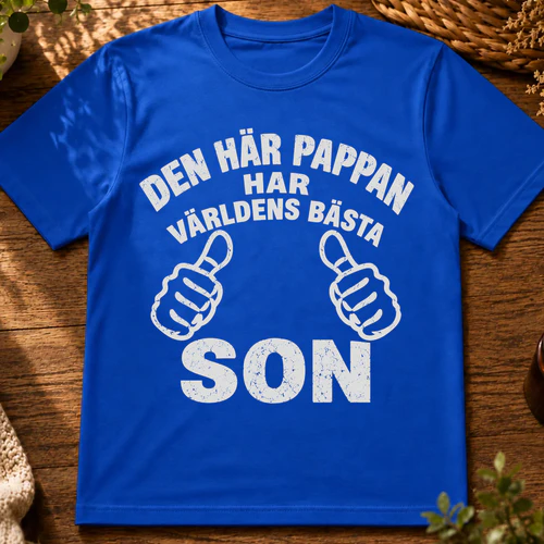 Den här pappan har världens bästa son present