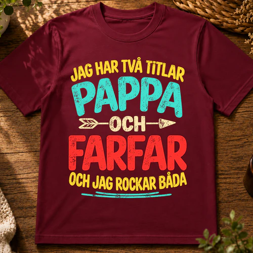 SE - Jag har två titlar retro present till Farfar