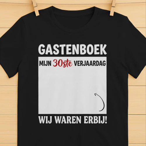 GASTENBOEK MIJN 30STE VERJAARDAG