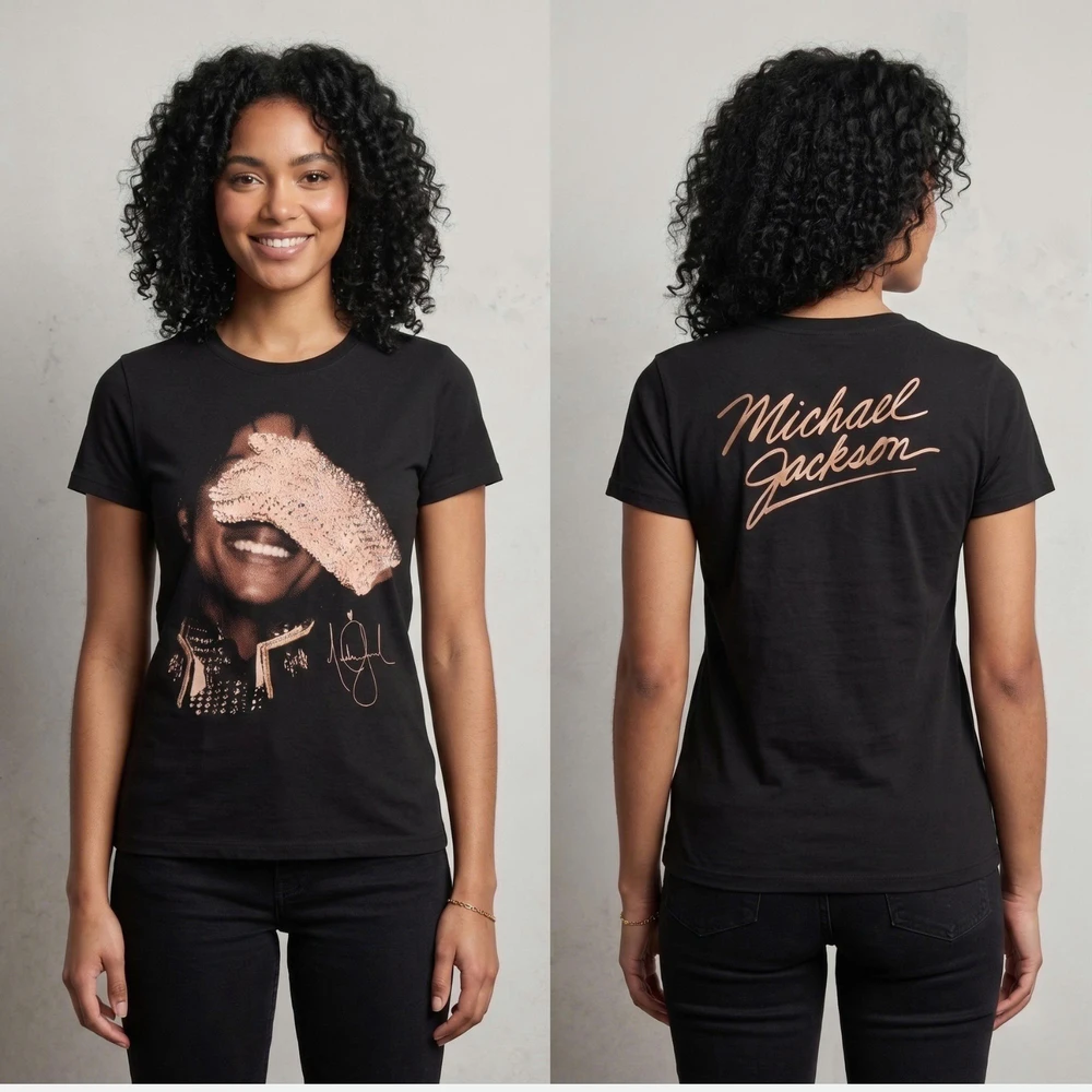 Michael Jackson Glove Graphic - Vintage 90s Tee| KING OF POP SPECIAL PRODUCT