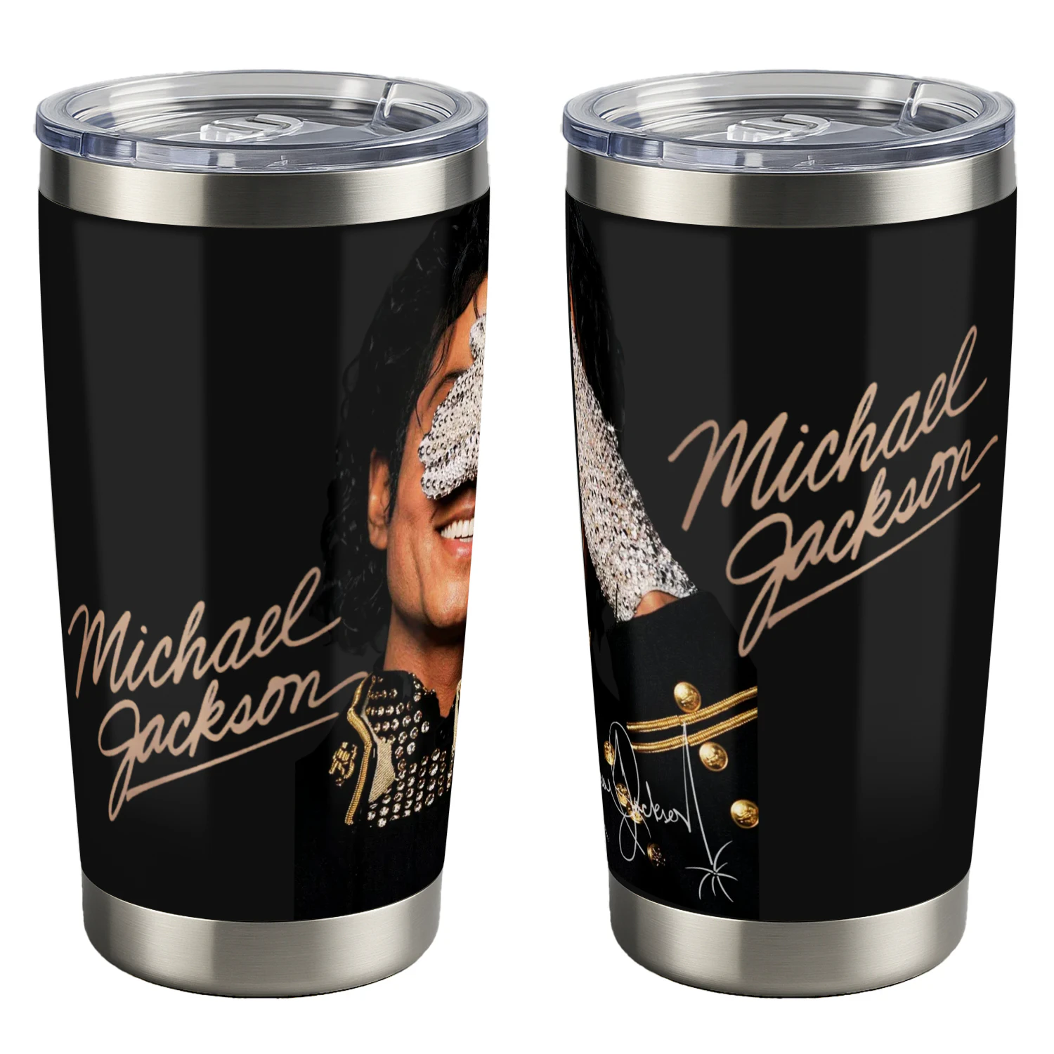 Iconic Glove 20oz Stainless Steel Tumbler Michael Jackson |KING SPECIAL PRODUCT