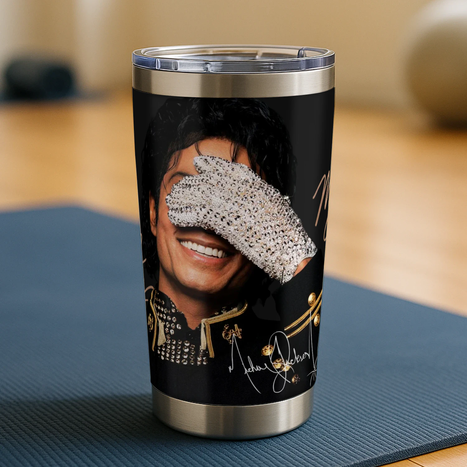 Iconic Glove 20oz Stainless Steel Tumbler Michael Jackson |KING SPECIAL PRODUCT