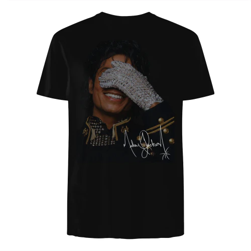 Michael Jackson Glove Graphic - Vintage 90s Tee - Machine Washable, Comfortable Everyday Fashion Tee|KING OF POP SPECIAL PRODUCT
