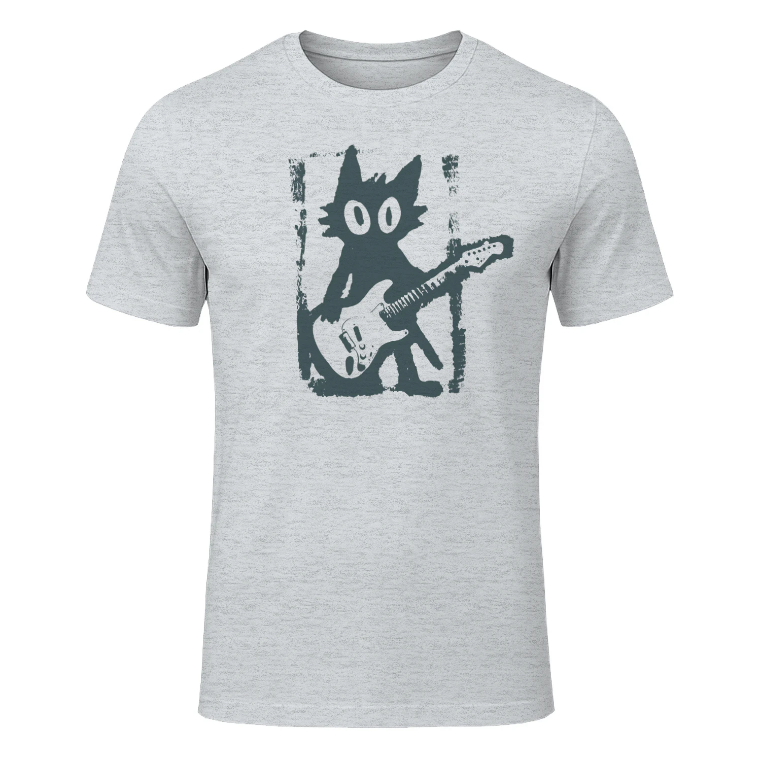 Rock Star Cat Shirt, Vintage Kitten Y2K T-Shirt