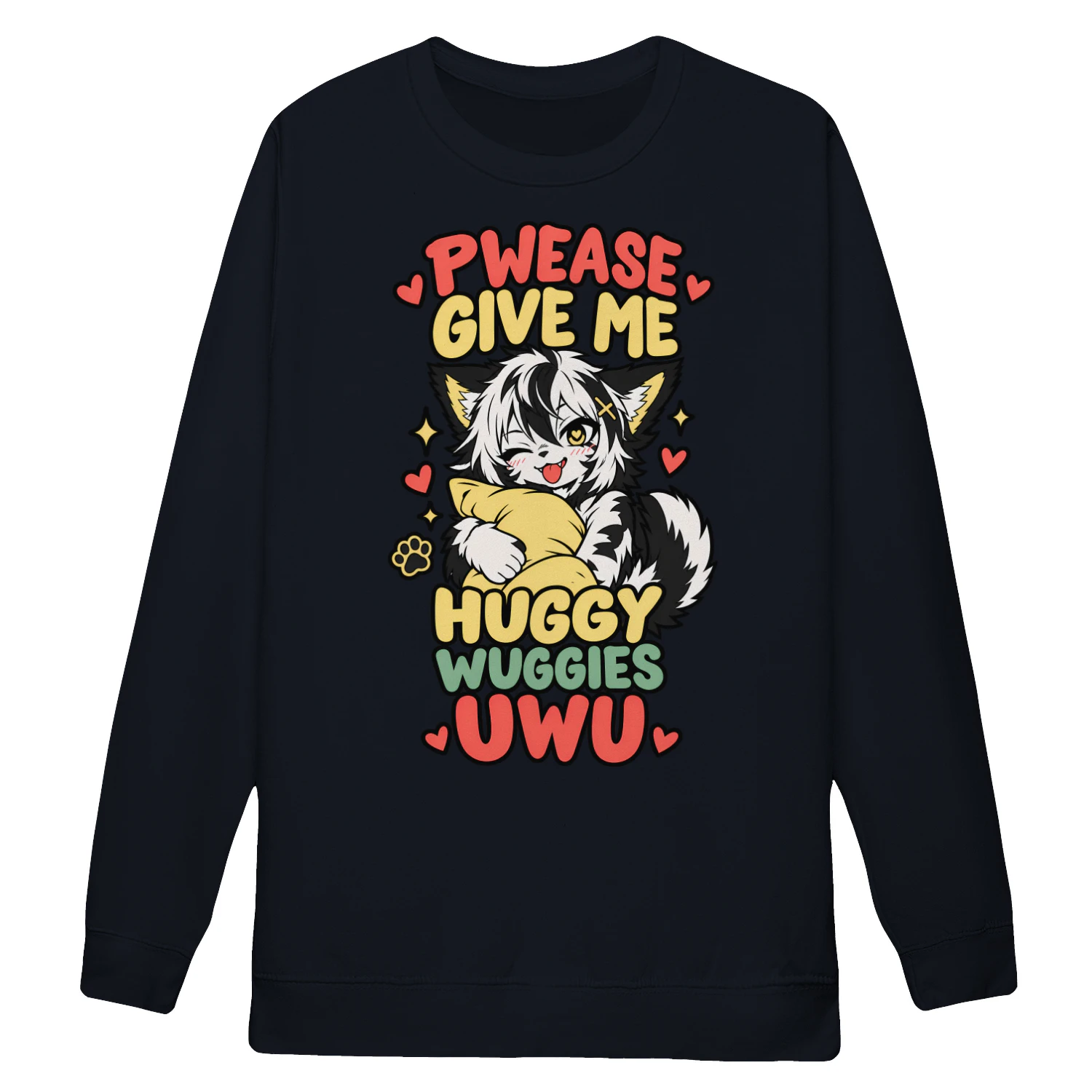 Pwease Give Me Huggy Wuggies UwU Cute Kemono Merch