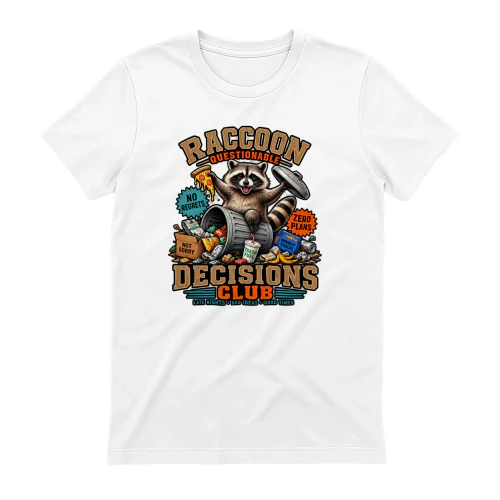 Raccoon Questionable Decisions Club
