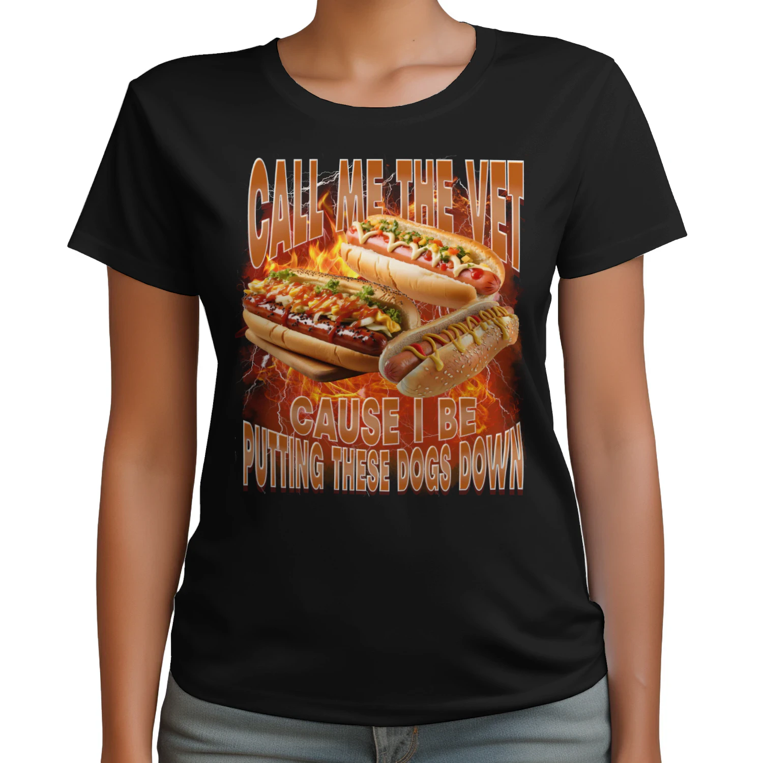 Call Me The Vet Cause I Be Funny Hot Dog Bootleg Meme Hotdog