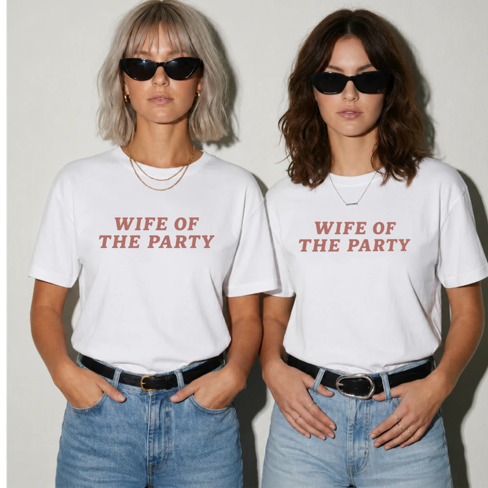 Wife of the Party Shirt, Bachelorette Party Shirt, Bride Squad Shirt,  Bachelorette Gift, Comfort Colors Shirt, Bridal Party Shirt, Bride Tribe Tee
