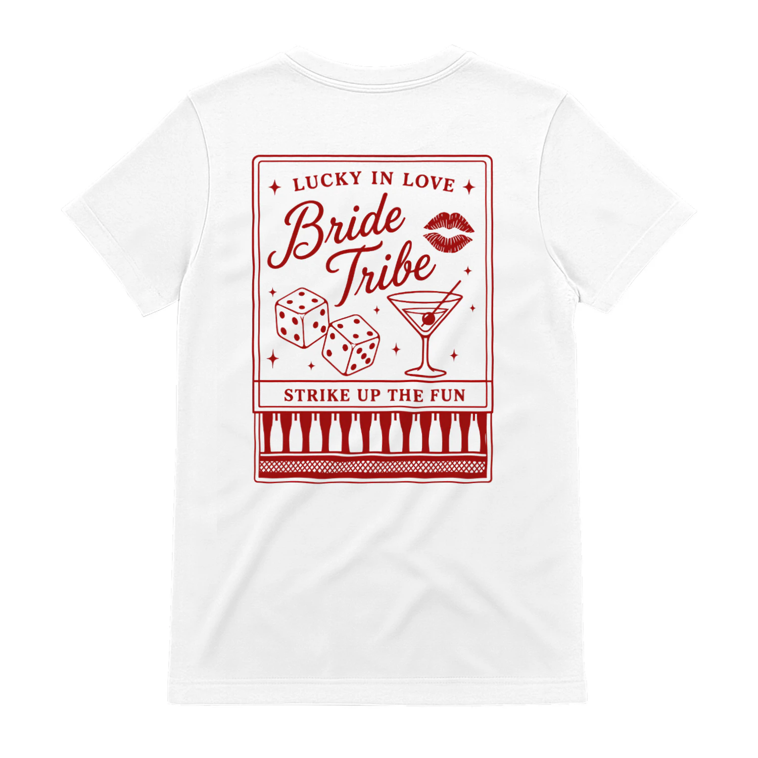 Lucky In Love Bachelorette Shirt, Custom Las Vegas Bachelorette Party Tee, Queen of Hearts Casino Shirt, Personalized Bride Squad Shirt
