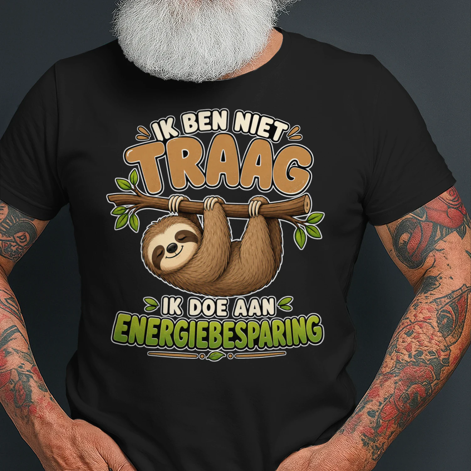 Ik ben niet traag, ik doe aan energiebesparing