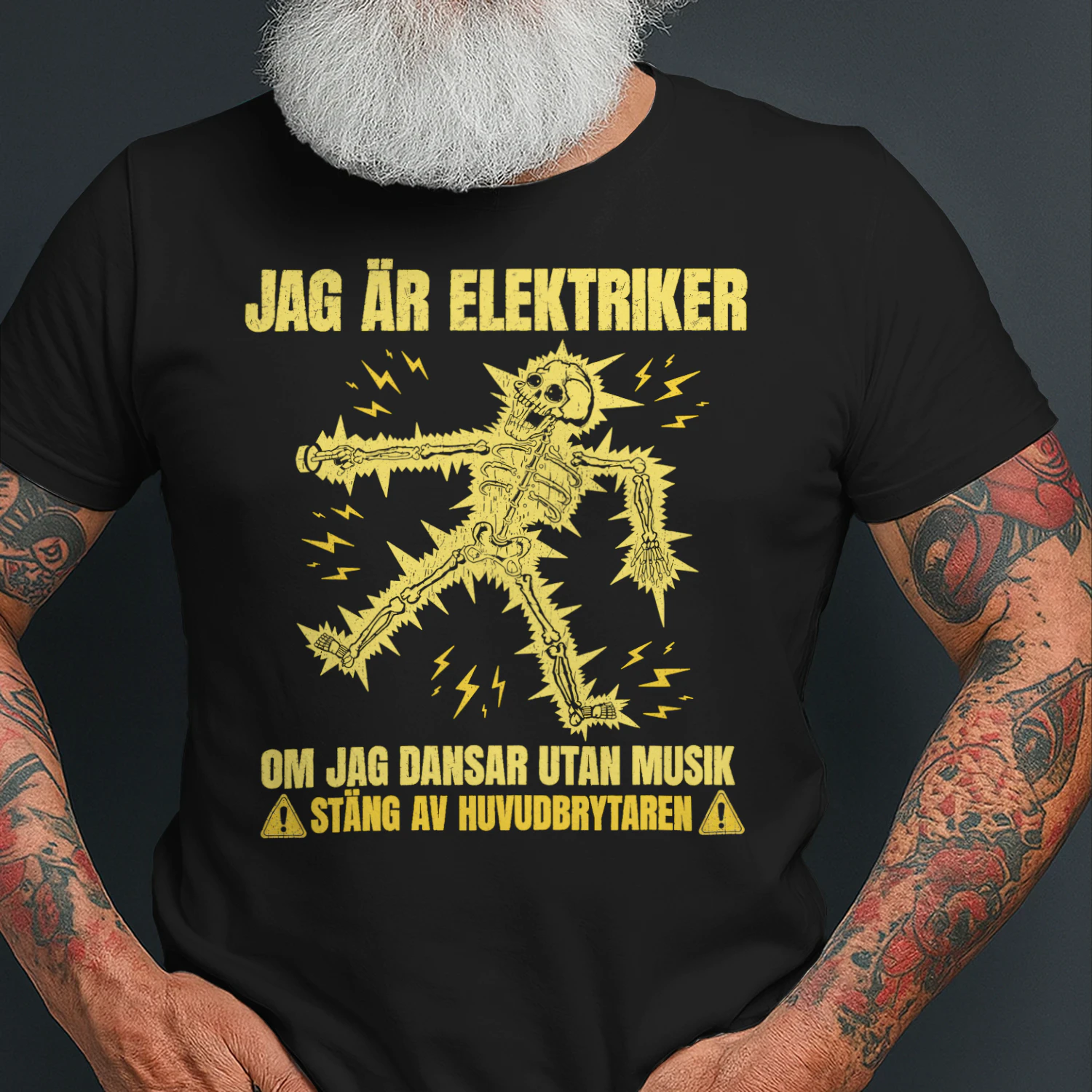 Jag Är Elektriker Om Jag Dansar Utan Musik Stäng Av Huvudbrytaren
