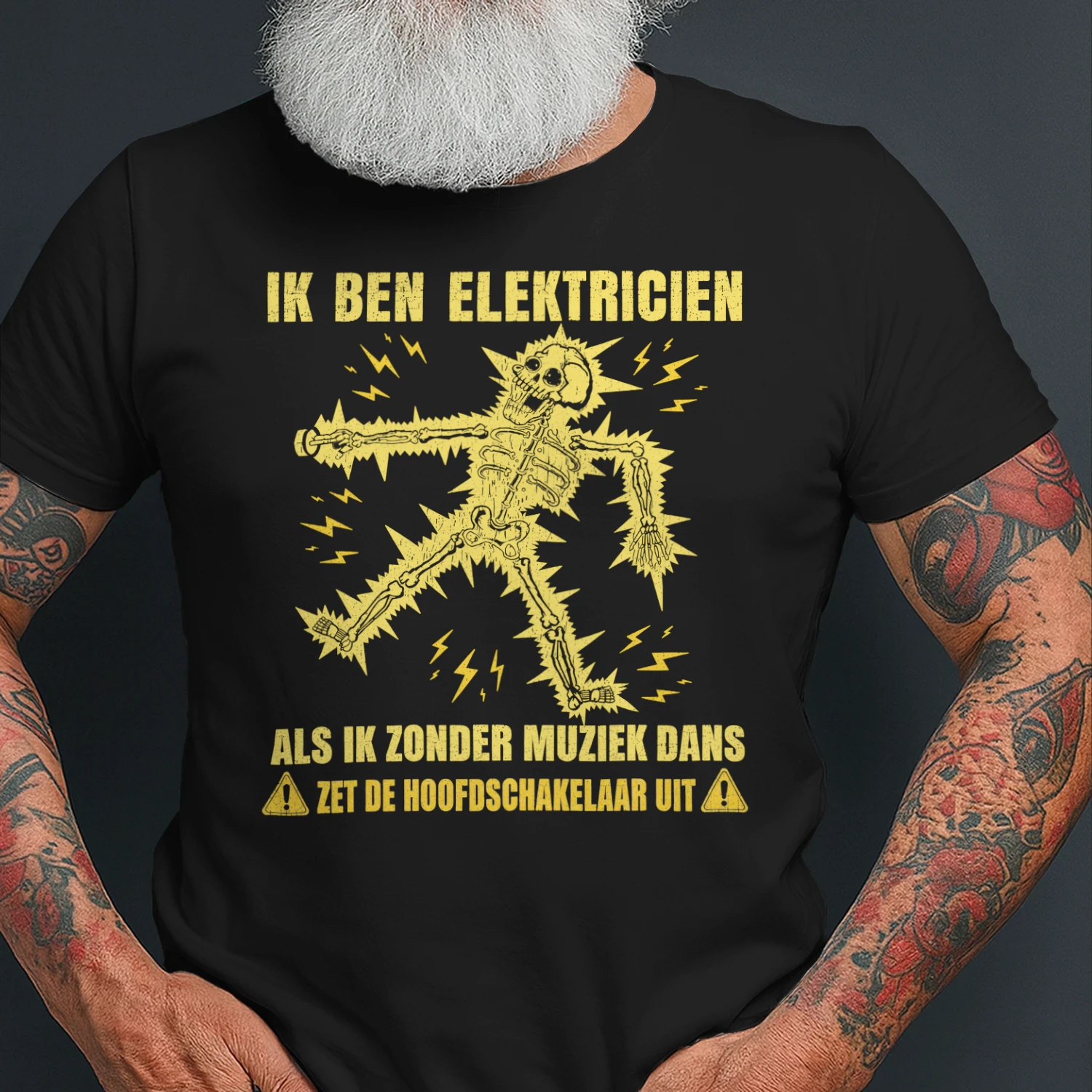 Ik Ben Elektricien Als Ik Zonder Muziek Dans Zet De Hoofdschakelaar Uit