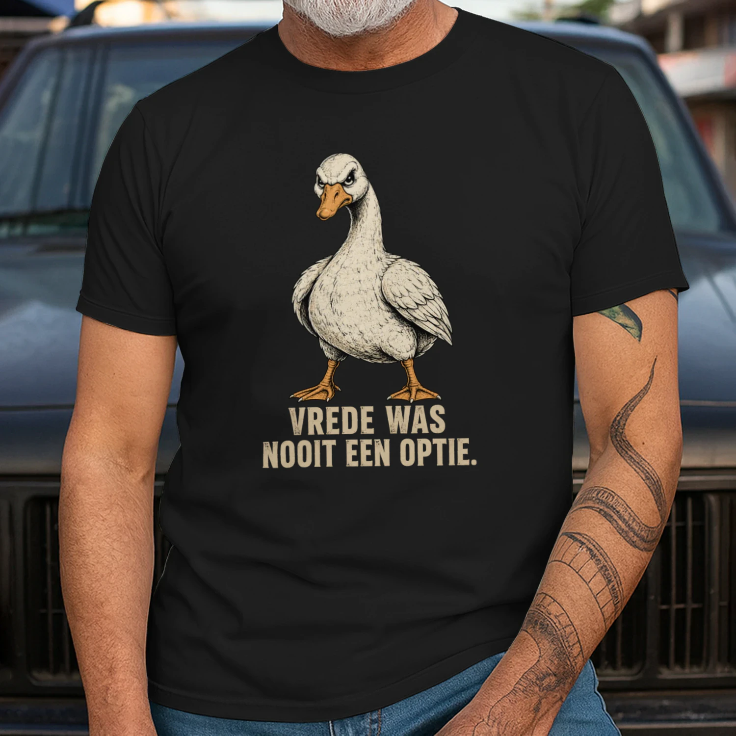 VREDE WAS NOOIT EEN OPTIE.