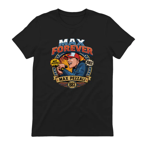 Max Pezzali Merch Max Forever Comic Art