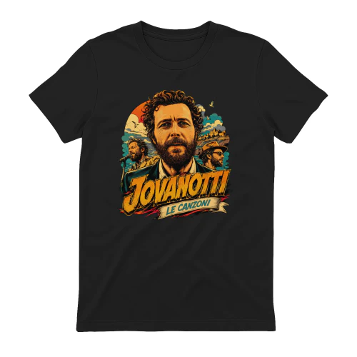 Jovanotti Merch Le Canzoni Vintage Graphic