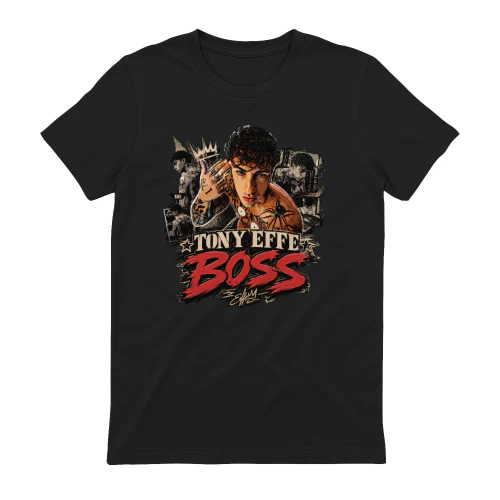 Tony Effe Merch Boss Trap Graphic Illustration