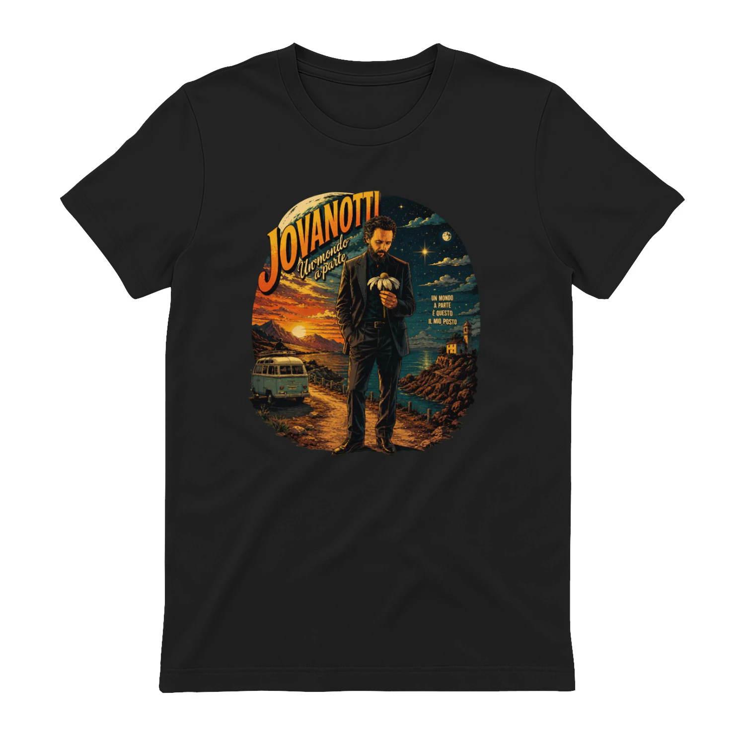 Jovanotti Merch Un Mondo A Parte Vintage Graphic