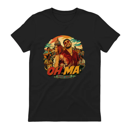 Rocco Hunt Merch OH MA Vintage Pop Art Illustration