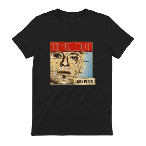 Max Pezzali Merch Time Out Artwork