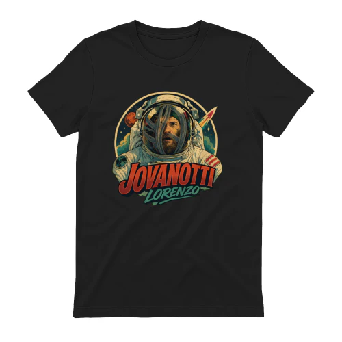 Jovanotti Merch Lorenzo Astronauta Retro Spaziale