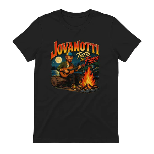 Jovanotti Merch Tutto Un Fuoco Vintage Art