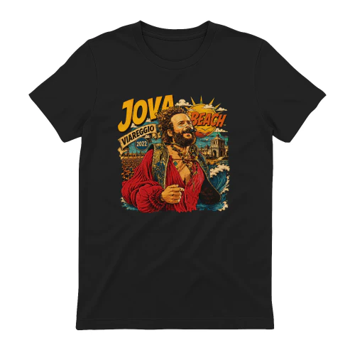 Jovanotti Merch Jova Beach Viareggio 2022 Retro Art