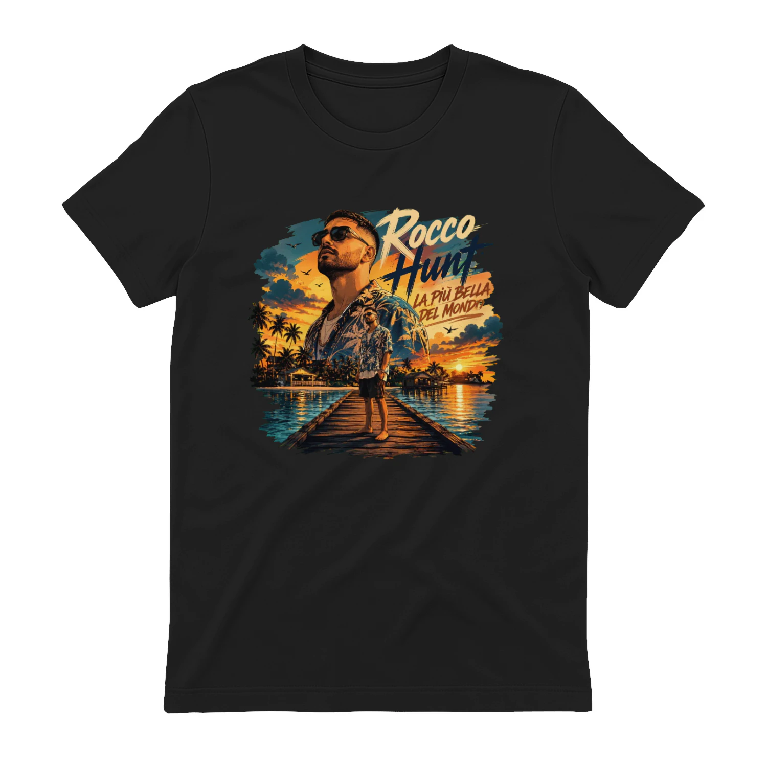 Rocco Hunt Merch La Più Bella Del Mondo Sunset Art