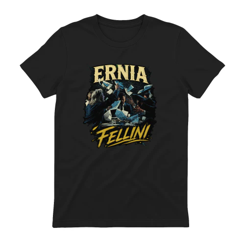Ernia Merch Fellini Cinematic Artwork