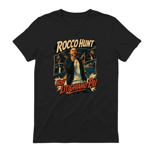 Rocco Hunt Merch Non Litighiamo Più Comic Art