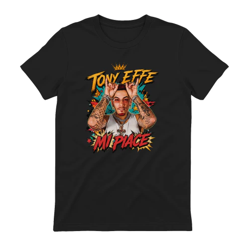 Tony Effe Merch Mi Piace Pop Art Comic Design