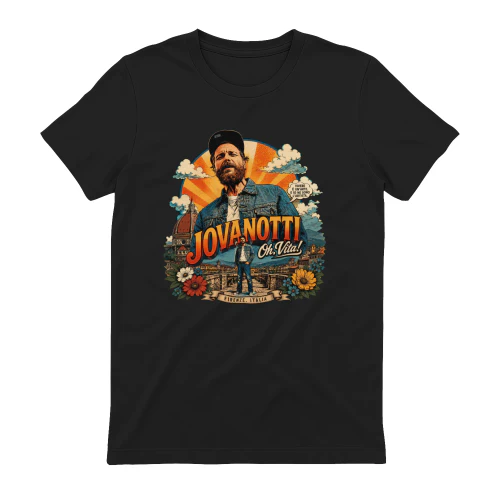 Jovanotti Merch - Oh Vita Firenze Vintage Art