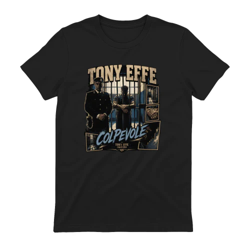 Tony Effe Merch Colpevole Graphic Novel Art