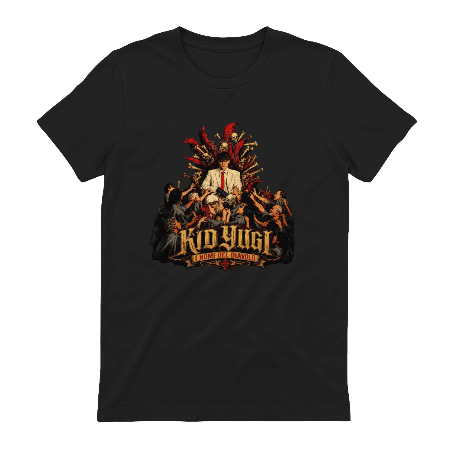 Kid Yugi Merch I Nomi Del Diavolo Throne Design