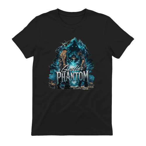 Geolier Merch Phantom Dark Lightning Art