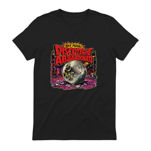Max Pezzali Merch Discoteche Abbandonate Retro Comic