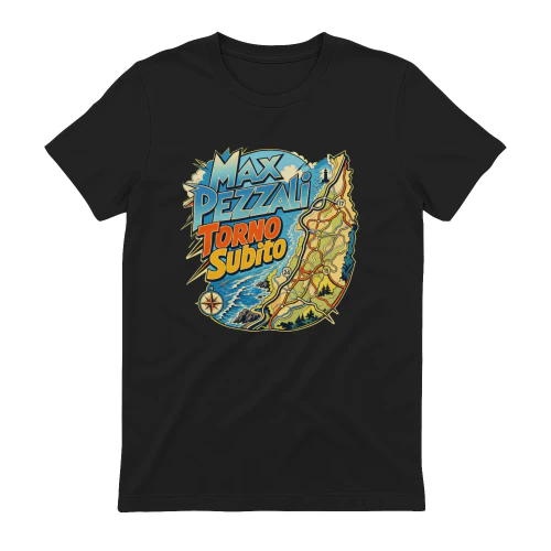 Max Pezzali Merch Torno Subito Vintage