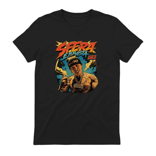 Sfera Ebbasta Merch Comic Pop Art Graphic