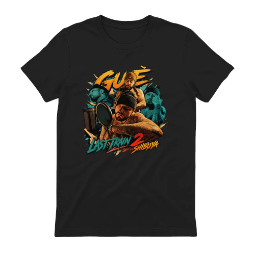 Guè Merch Last Train 2 Shibuya Graphic