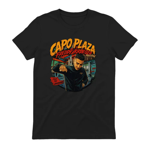 Capo Plaza Merch Freddy Krueger Freestyle Underground