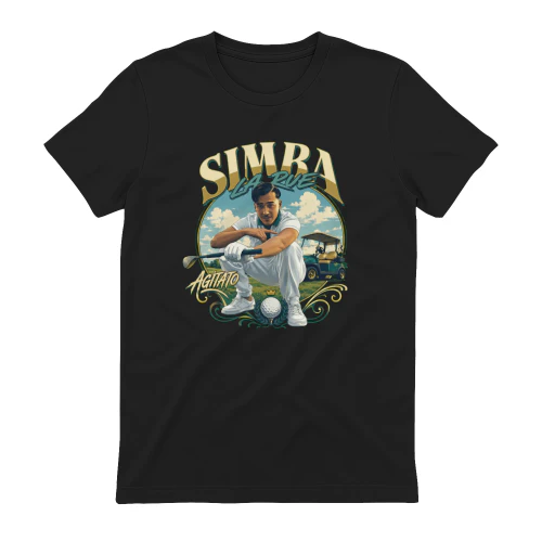 Simba La Rue Merch Agitato Golf Club Artwork