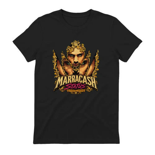 Marracash Merch Status Vendetta Edition Gold Art