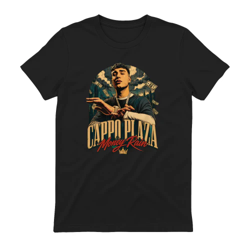 Capo Plaza Merch Money Rain Urban Graphic
