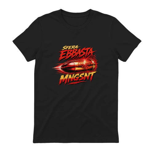 Sfera Ebbasta Merch Proiettile SMG MNGSNT Design