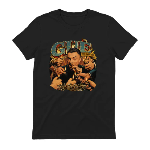 Guè Merch Vero 10 Anni Dopo Vintage Artwork