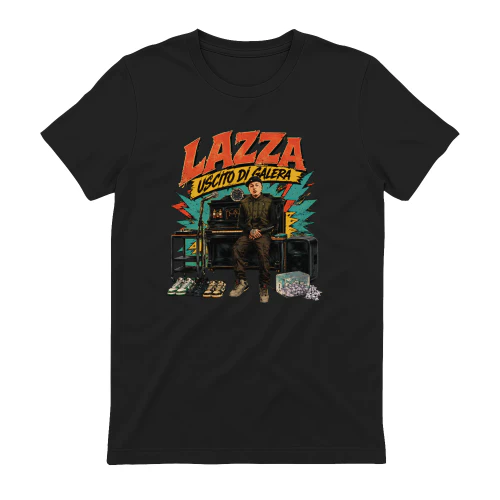 Lazza Merch Uscito Di Galera Urban Comic Art