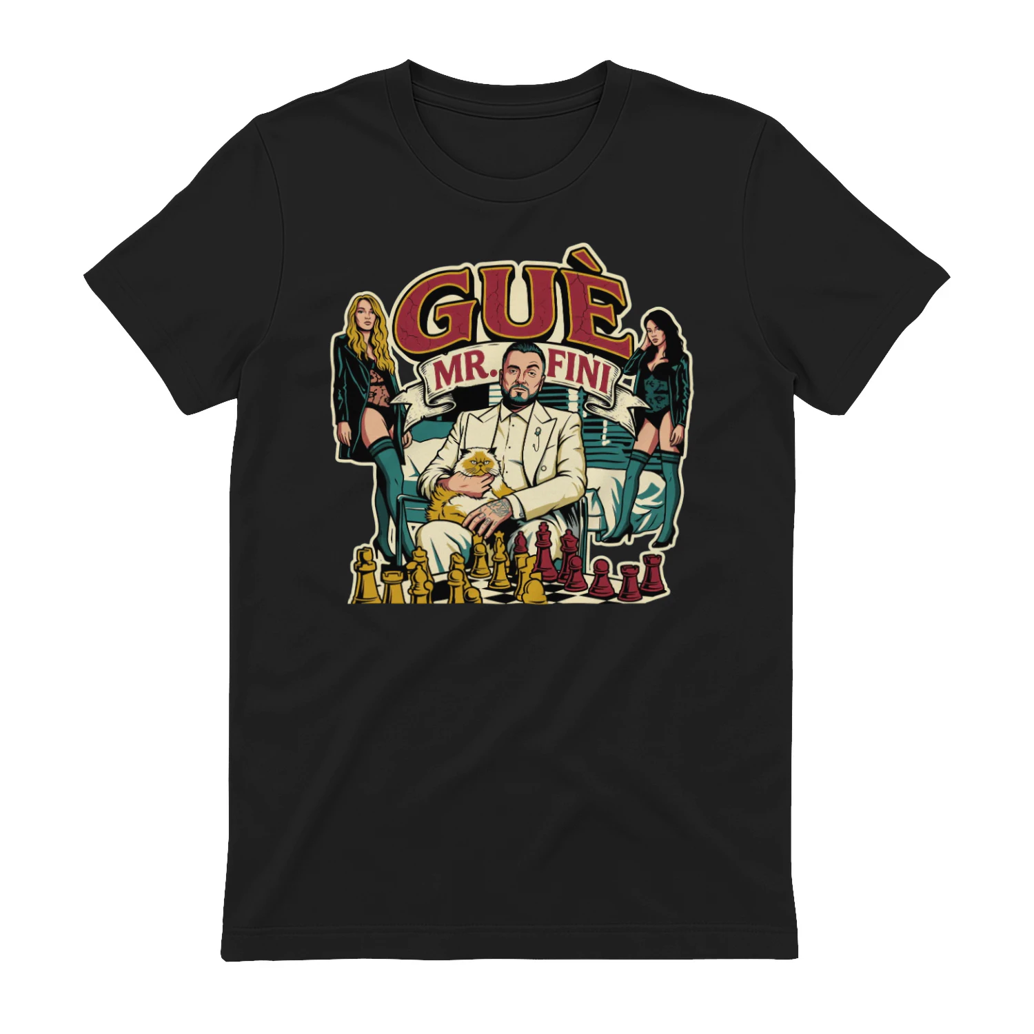 Guè - Mr. Fini Vintage Comic Style
