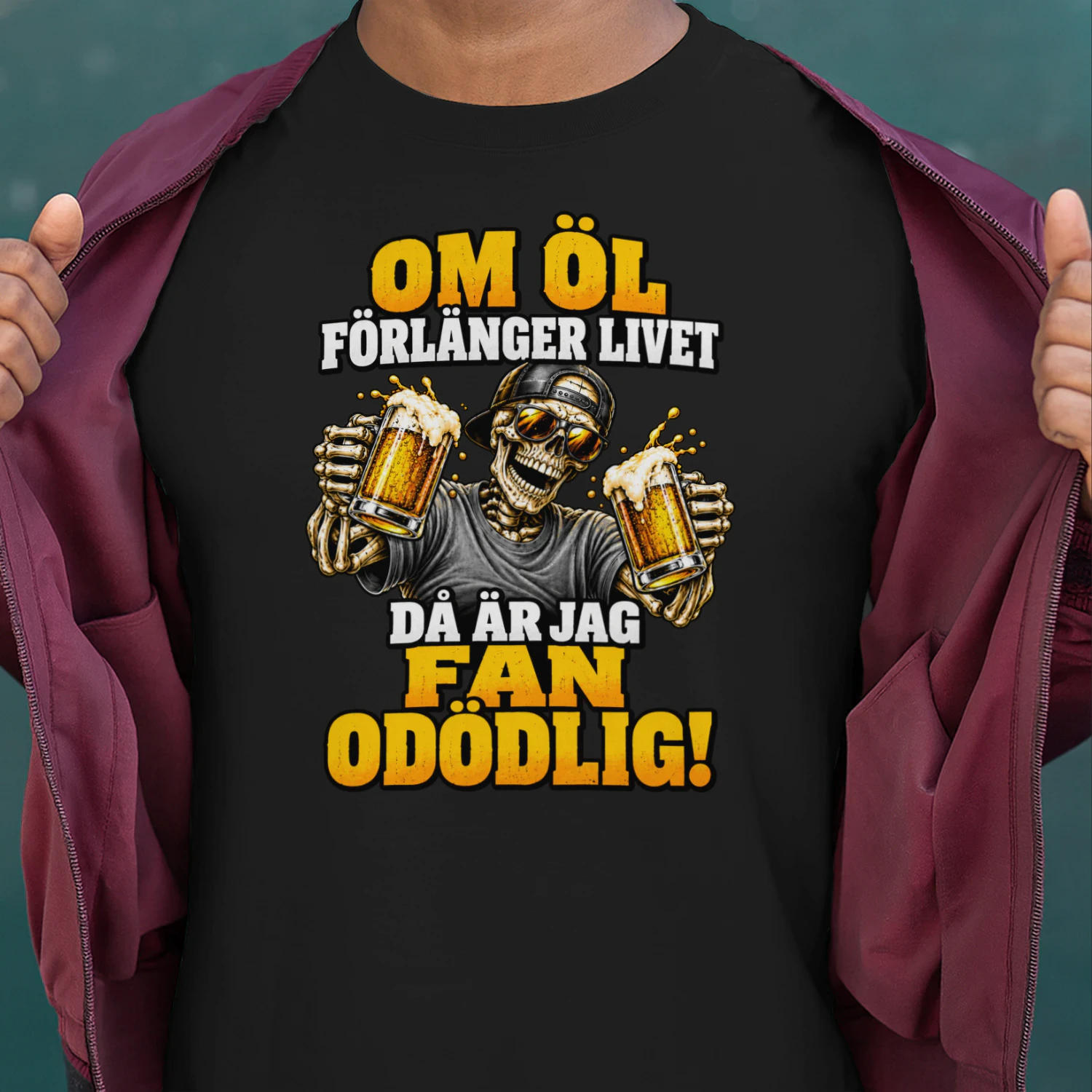 OM ÖL FÖRLÄNGER LIVET