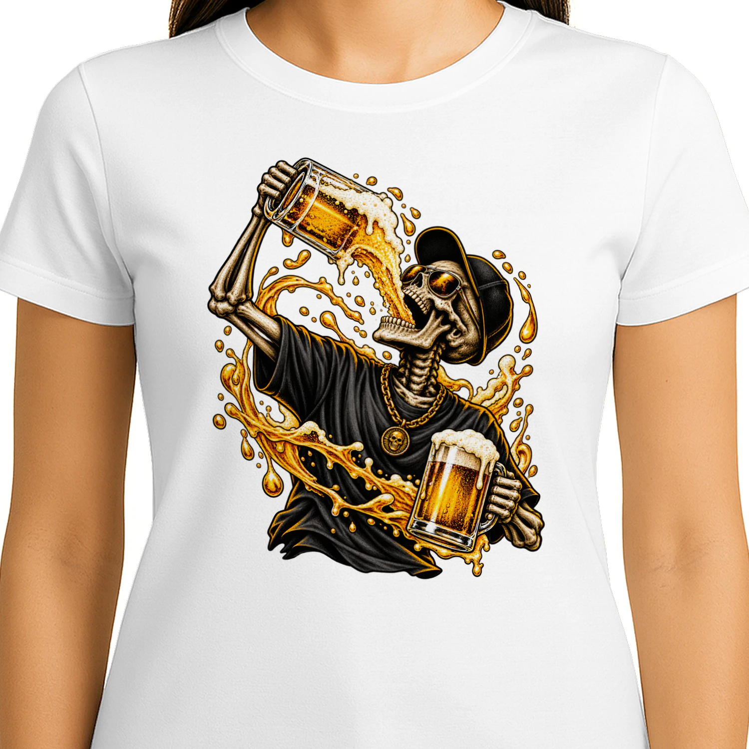 skeleton-beer-party-sticker